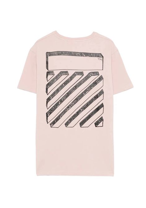 T-shirt con logo OFF WHITE KIDS | OGAA001S26JER008651